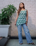 Load image into Gallery viewer, Floral  full sleeve Trendy Women’s Printed Cotton Tops | Stylish Tops, Big Savings!
