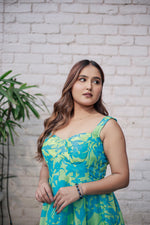 Load image into Gallery viewer, Women’s Summer Sleeveless Floral Print Maxi Dress – Elegant Casual Outfit for Parties, Vacations &amp; Daily Wear
